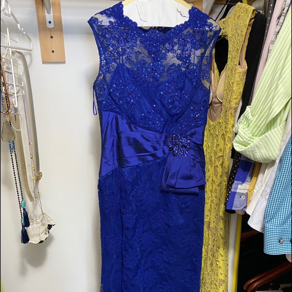 Rickie freeman Teri Jon gala dress